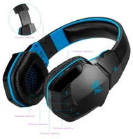 Kotik Her B3505 Kablosuz Bluetooth 4 1 Stereo Oyun Kulaklıkları Kulaklık Hacmi Kontrol Mikrofon Hifi Müzik Kulaklıkları Oyunu 1PC2411856