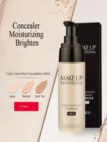 Laikou Professional Color Correction Foundation Foundation Foundations Liquid Foundations 40 g maquiagem corretiva facial 4180035