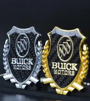 2 stks verfijning 3D logo embleem badge grafische sticker auto sticker voor buick6724940