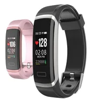 GT101 Fitness Tracker Bracciale Smart Bracciale Frequenza cardiaca Smart Watch Monito
