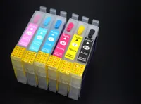 82N DIY CISS refill ink cartridges for Epson T50TX720R290R270TX800W etc 6 Color inkjet printer7953327