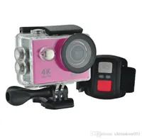 H9Rアクションカメラ4K wifiウルトラHD高品質の最新ビーチ防水スポーツカムミニDVカメラリモートコントロールvs eken 7 colors5000389
