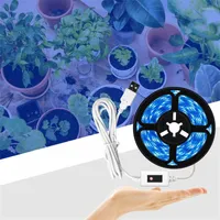 Grow Lights USB Phytolamps For Plants LED Light Strip 2835 Chip Smart 1m 2m 3m Phyto Tape Hydroponic Greenhouse Seedling Growth