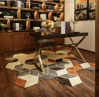Carpets Shaped Carpet Rugs And For Living Room Mat Handmade Acrylic European Modern Bedroom Coffee Table Sofa