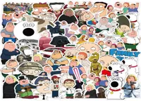100 PCS Série télévisée de famille drôle comique Cartoon Peter Griffin Stickers Graffiti Stickers for Diy bagages ordinateur portable Skateboard4131842