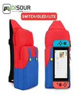 Cases Covers Bags DISOUR Crossbody for Nintend Switch Travel Carry Case Shoulder Storage Console Dock Game Accessories Protective 4181333