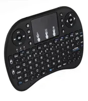 Drop RII I8 Air Mouse Multimedia Remote Control Touchpad Handheld клавиатура для телевизионной коробки PC Laptop Tablet6760551