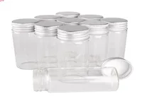 24pcs 30 ml 1 uncji szklane butelki z aluminiowymi czapkami 3070 mm słoiki przezroczyste pojemniki perfuma Bottlegood Qty8895241