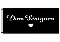 Dom Perignon Champagne Flags Banners 3x5ft 100d Polyester Fast عالية الجودة لون حية مع اثنين