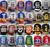 2022 Jerseys de hockey sobre hielo Wayne Vintage CCM Orr Pavel Bure Hull Al Macinnis Brett Gretzky Bobby Clarke Eric Lindros Patrick Roy H