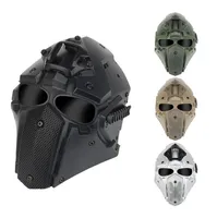 Tactische helm snelle volle gezicht masker buiten airsoft schiethoofd gezichtsbeschermingsuitrusting no031269308084
