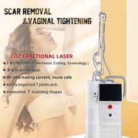 CO2 Fraktionell lasermaskin 10600nm kosmetisk hud återupplivande akne ärr vaginal åtdragning prick matris radiofrekvens hudföryngring