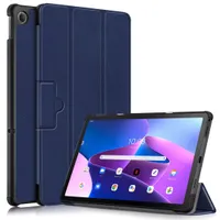Leather Cases For Lenovo Tab M10 Plus 3rd Gen TB-125F TB-128F 10.6" Case Smart Slim Protective Cover Tablet Auto Sleep Wake Function