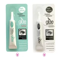 DHL Eye Lash Lim White Black Makeup Eyelash Adhesive Glue Watertproof Torkning av falska ￶gonfransar Lady Makeup Tool High Qua4272318