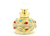 Hele 15 ml vintage hervulbare lege kristallen glazen parfum fles handgemaakt home decor dame vakantie cadeau kd11557000