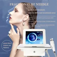 Terapi maskin professionell design rf mikronedle maskin ansikte v￥rd guld mikro n￥l hud rullar akne ￤rr stretch markering avl￤gsnande behandling