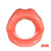 Party Favor 6Colors Sile Rubber Face Slimmer Exerciser Lip Trainer Oral Mouth Muscle Tightener Anti Aging Wrinkle Masr Care T2I53016 Dhc2W