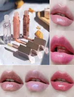 Make -up lippenstift 9 kleuren lipgloss glanzende kersen vitamine helder fussyglowdiamond melk lip glazuur vloeibare bom gloed kieskeurig 9 ml1916182
