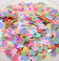 500 g m￥ngf￤rgad holografisk mushuvud spangla glitter konfetti f￶r nagelformad hantverk l￶st4060322
