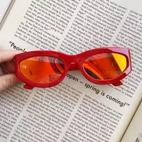 Sunglasses Y2K Street Concave Shape Women Retro Colorful Mirror Gradient Eyewear Shades UV400 Men Brand Designer Sun Glasses