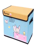 Oxford Clothing Collection BH underkl￤der Finish Box Cartoon Book Boxes Folding Large Storage Box Waterproof Closet Organizer So4117702