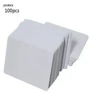 Jewelry Pouches Bags 100 Premium White Blank Inkjet PVC ID Cards Plastic Double Sided Printing7274210