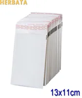 110130 mm 100pcslots White Pearl Film Bubble Envelope Courier Tassen Waterdichte verpakking Mailing Bags CL20229826411