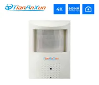 TianAnxun 5MP 8MP POE IPカメラ4K CCTVセキュリティカメラ039S 940NM IR Covert Home Audio Video Recorder for NVR System J2205196388781