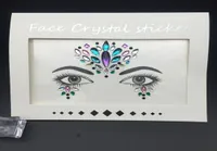 3D Crystal Glitter Jewels Tattoo Sticker Mujeres Fashion Fashing Body Gems Gypsy Festival Fiesta de adornos MAQUILLO PEQUETAS DE BELLEZA D2134747