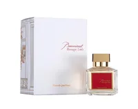 Maison Bacarat Perfume Candle Rouge 540 Eau de Parfum Paris Zapach mężczyzna Kobieta unisex body mgła szybka statek 2784060