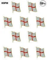Anglia Flag Flag Flag Flag Flag Pins Brócki Odznaki 10pcs Lot4175725