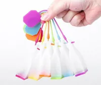 200pcslot Selling Bag Style Silicone Tea Strainer Tea Infuser Filter itchen Accessories Whole8811621