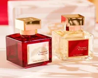 Promocja Perfumy Top Woman Man Rouge 540 Baccarat Perfume 70ml Extrait Eau de Parfum 24floz Maison Paris Unisex Zapach Long4659507
