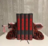 Objetos decorativos Figuras Berserk Livros Livros Furious Dragon Slayer Resin Ornament Desktop Bookshelf Books Home Decoration 9038776