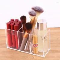 Storage Boxes Toner Plastic Brush Holder Makeup Organizer Dressing Table Lipstick Cosmatic Drawer Bathroom For And Order