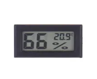 Temperature Instruments 2021 Wireless Lcd Digital Indoor Thermometer Hygrometer Mini Temperature Humidity Meter Black White Drop D5913117