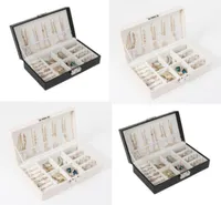 Fashion Women Portable Travel Jewelry Box Organizer Velvet ornamenten opslagcase Gift Box2200071
