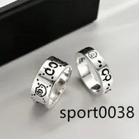 Women Men Ghost Skull Ring Letter Rings Gift for Love Couple Fashion Jewelry Accessories US Size 5117906856