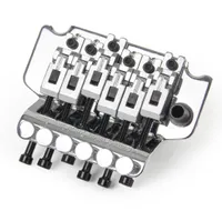 Chrome Floyd Rose Double Breating Tremolo System Bridge for Electric Guitar Parts1901821