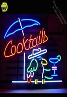 NEON SIGN For COCKTAIL PARROT COCKTAILS Signboard REAL GLASS BEER BAR PUB display outdoor Light Signs 1714 vintage neon signs4011960