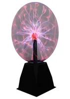 Yenilik sihirli plazma topu ışık elektrik lambası gece ışığı 4 5 6 8 inç masa ışıkları küre Noel çocukları hediye cam plazma lambası1477020