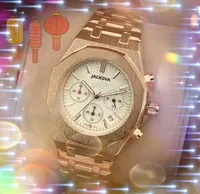 All the Crime Classic Atmosphere Quartz Movement Watch 42 mm Business Switzerland Highend Mens Calendar Leisure Fashion Watches Clock Montre de Luxe Gifts