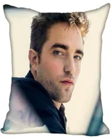 CLOOCL Robert Pattinson Pillow Cover 3D Graphic The Twilight Movie Characters Polyester Printed Pillowslip Fashion Funny Zipper Pi6643659