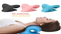 Neck Shoulder Stretcher Relaxer Accessories Cervical Chiropractic Traction Device Pillow for Pain Relief Cervical Spine Alignment 8771286