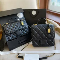 Women 2023 Top-quality Leather Bag Women&#039;s Luxury Designer Fashion Letter Shoulder High Messenger Handbag Outdoor High-end Single Diagonal Cross Bags with Box