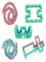 Wacky pistas Snap y Haga clic en juguetes de fidget rompecabezas juguetes para niños adults adhd autismo alivio de estrés mantiene los dedos ocupados 4015996