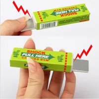Party Favor Funny Safety Trick Joke Shocker Toy Electric Shocking Pull Head Chewing Gum Gag Novelty Item For Children Wholesale