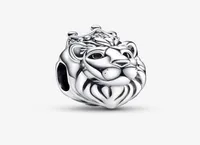 Regal Lion Charm 925 Sterling Silver Pandora Moments Animals for Fit Charms Pulsera Original Para Mujer Snake Bracelet Jewelry 7921734343