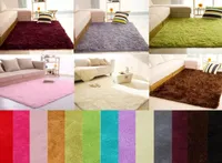 Nonslip Carpet Fluffy Rugs AntiSkid Shaggy Area Rug Dining Room Home Bedroom Carpet Living Room Carpets Floor Yoga Mat6070125