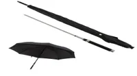 Fashion Black Long Handle Umbrellas Men Automatic Windproof Umbrella Business Sword Warrior Selfdefense Creative Sunny and Rainy 6580051